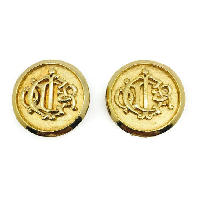 Dior Classic Monogram Earrings