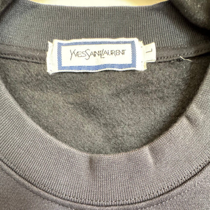 YSL Embroidered Logo Sweatshirt