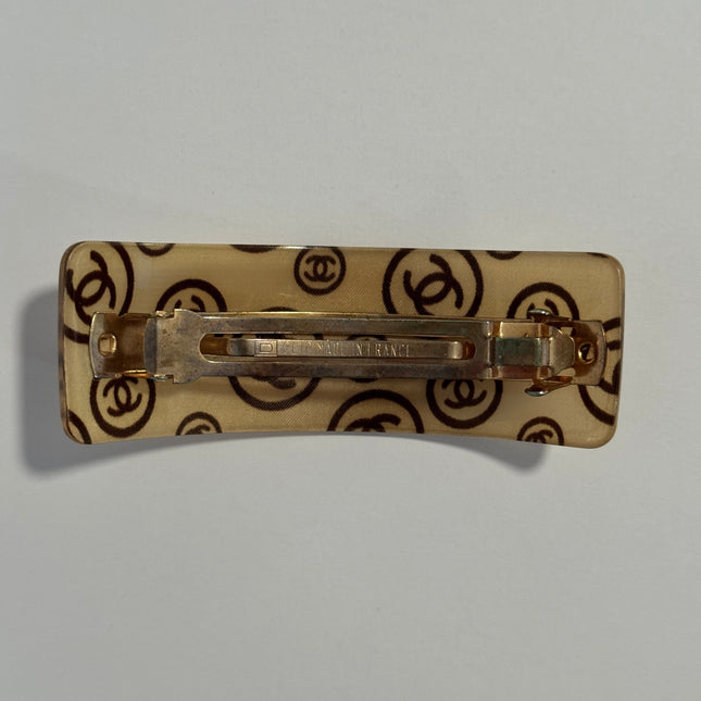 Chanel Monogram Hair Clip
