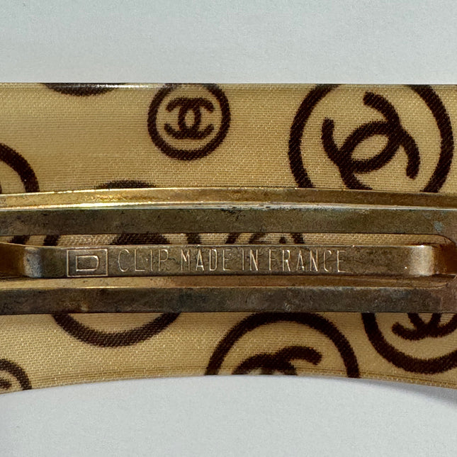 Chanel Monogram Hair Clip