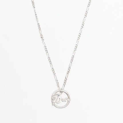 Dior Cursive Script Necklace