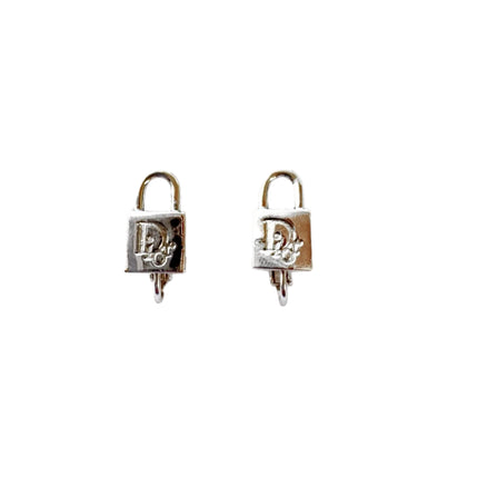 Dior Padlock Earrings