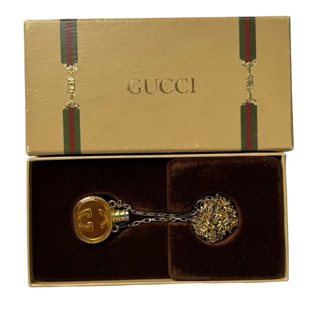 Gucci Perfume Bottle Necklace