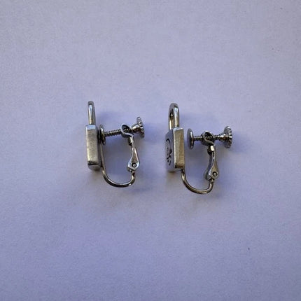 Dior Padlock Earrings